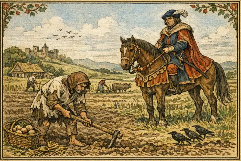 What do we call the worker on the land?